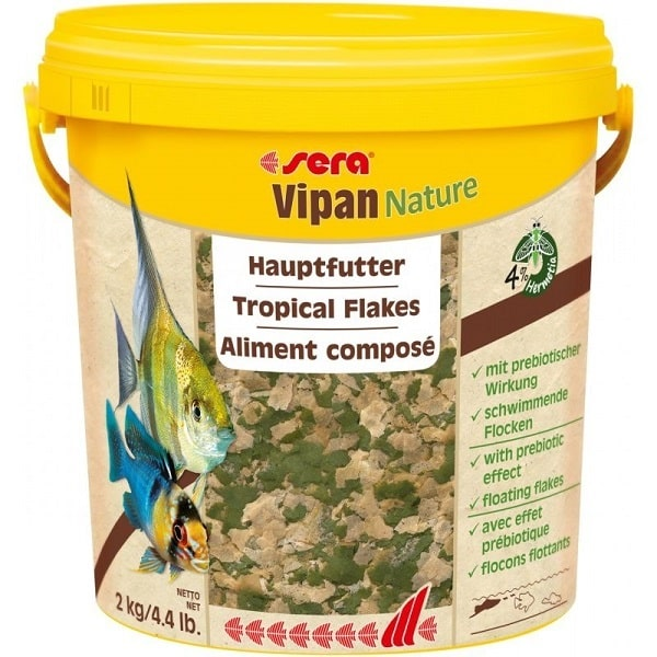 Sera Vipan Nature akvárium haltáp haleledel 21000ml (4kg)-0